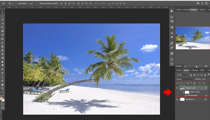 Smart Object in photoshop
